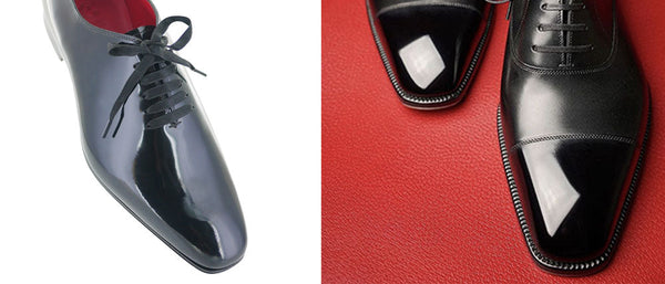 Mirror shine or patent leather for a black tie event? - Saphir Médaille d'Or