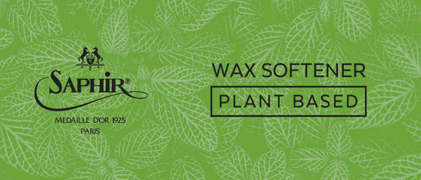 The new Saphir Médaille D’Or Plant Based Wax Softener - Saphir Médaille d'Or