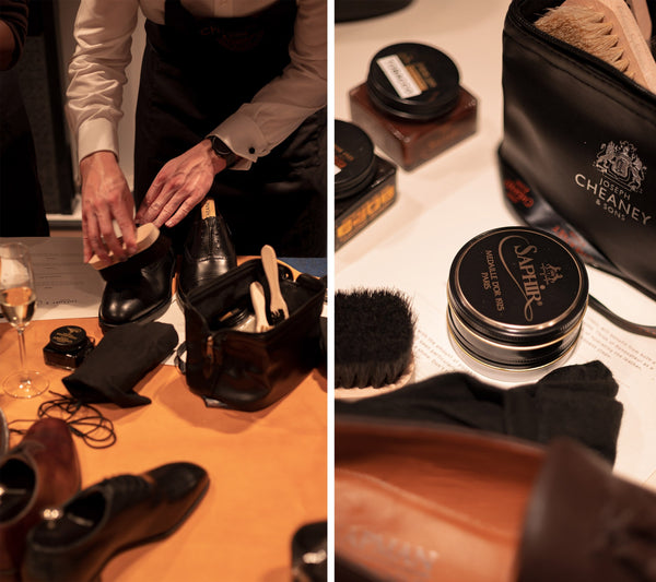 Cheaney x Saphir Polishing Event